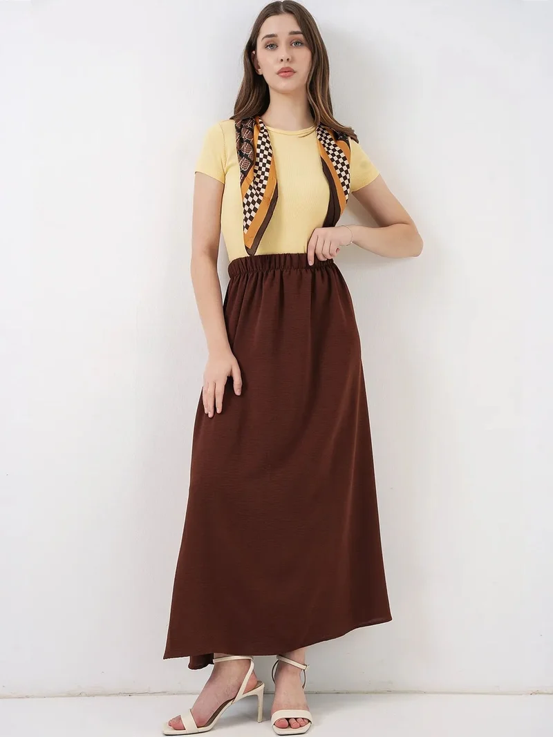بيغ دارت BDART Maxi Skirt with Elastic Waist
